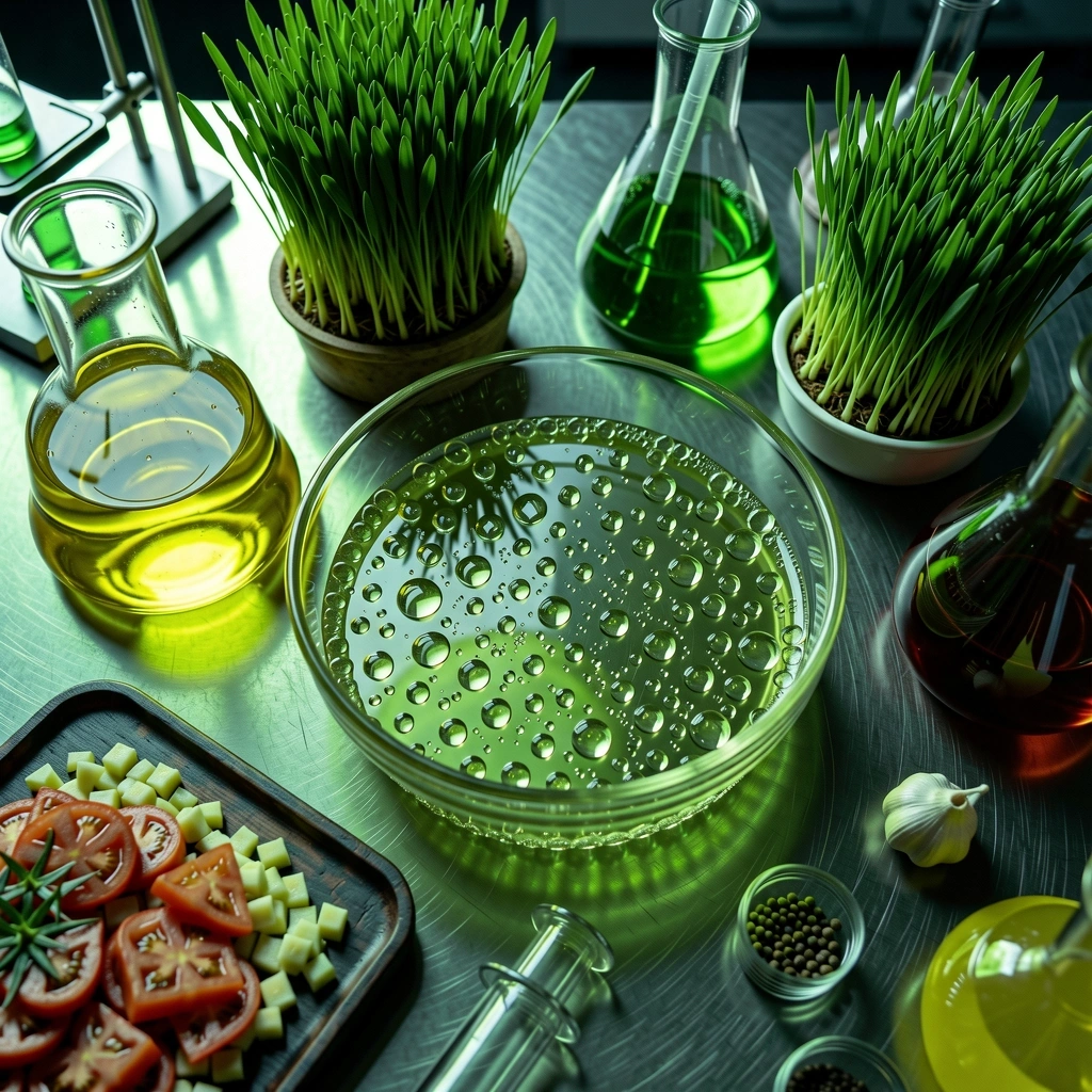 Nutritional science laboratory aesthetic in Bern